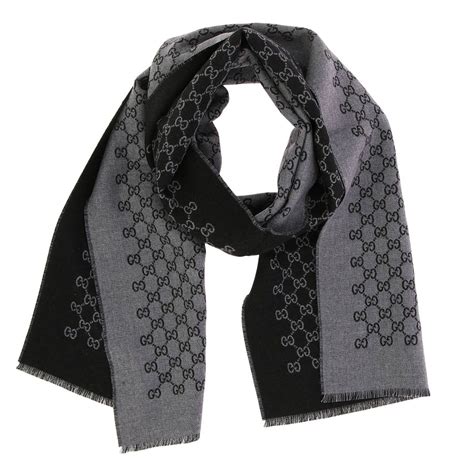 black gucci scarf men's|conscious Gucci scarf.